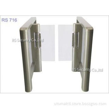 Fingerprint High Speed Swing Barrier Gate Turnstile Club Ho